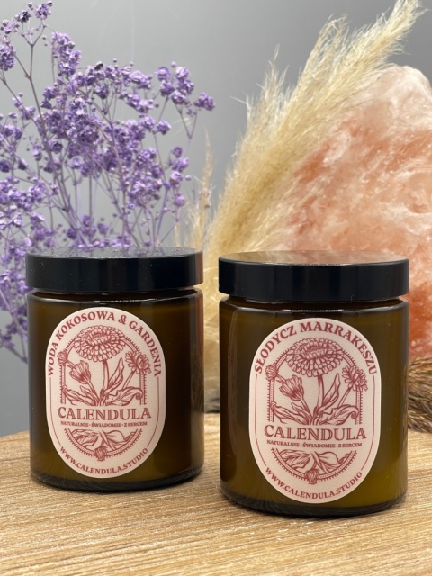 Świeca sojowa zapachowa 180 ml