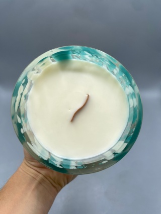 Świeca Eukaliptusowy Las w szkle premium