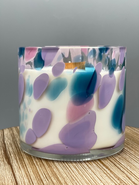 Świeca Drzewo Różane w szkle premium