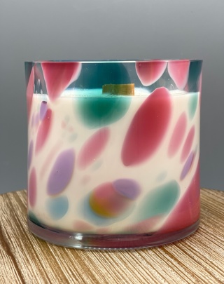 Świeca Lawenda & Trawa Cytrynowa w szkle premium