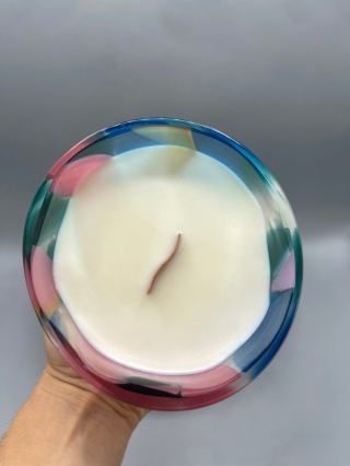 Świeca Soczyste Mango w szkle premium