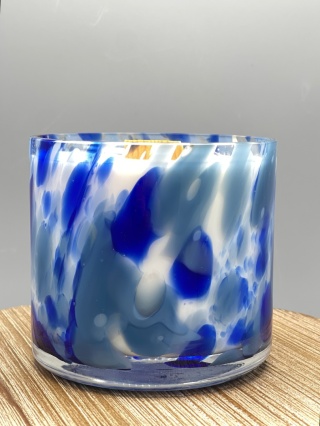 Świeca Bourbon & Wanilia w szkle premium